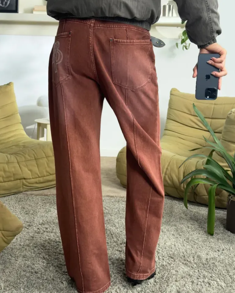 Pantalón Bootcut Rojo