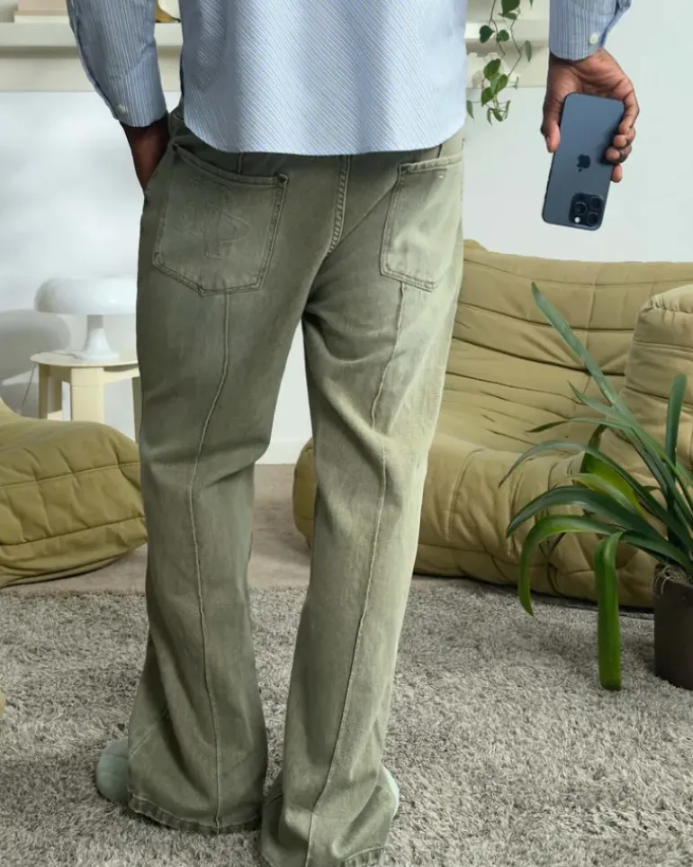 Pantalón Bootcut Verde