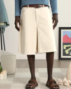 Pantalón Corto Apple Crew Denim Raw