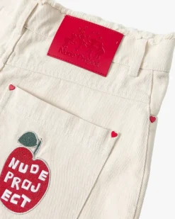 Pantalón Corto Apple Crew Denim Raw