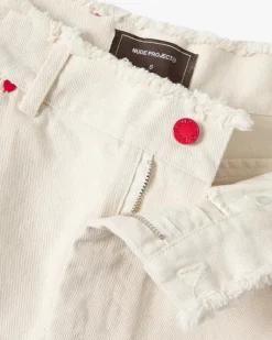 Pantalón Corto Apple Crew Denim Raw