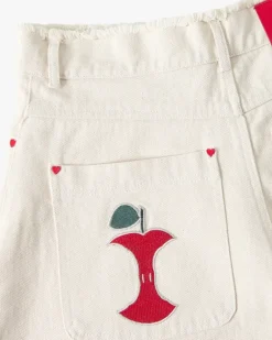 Pantalón Corto Apple Crew Denim Raw
