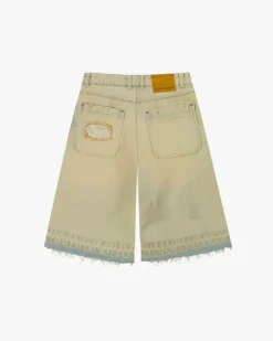 Pantalón Corto Baggy Sand Wash Old Denim