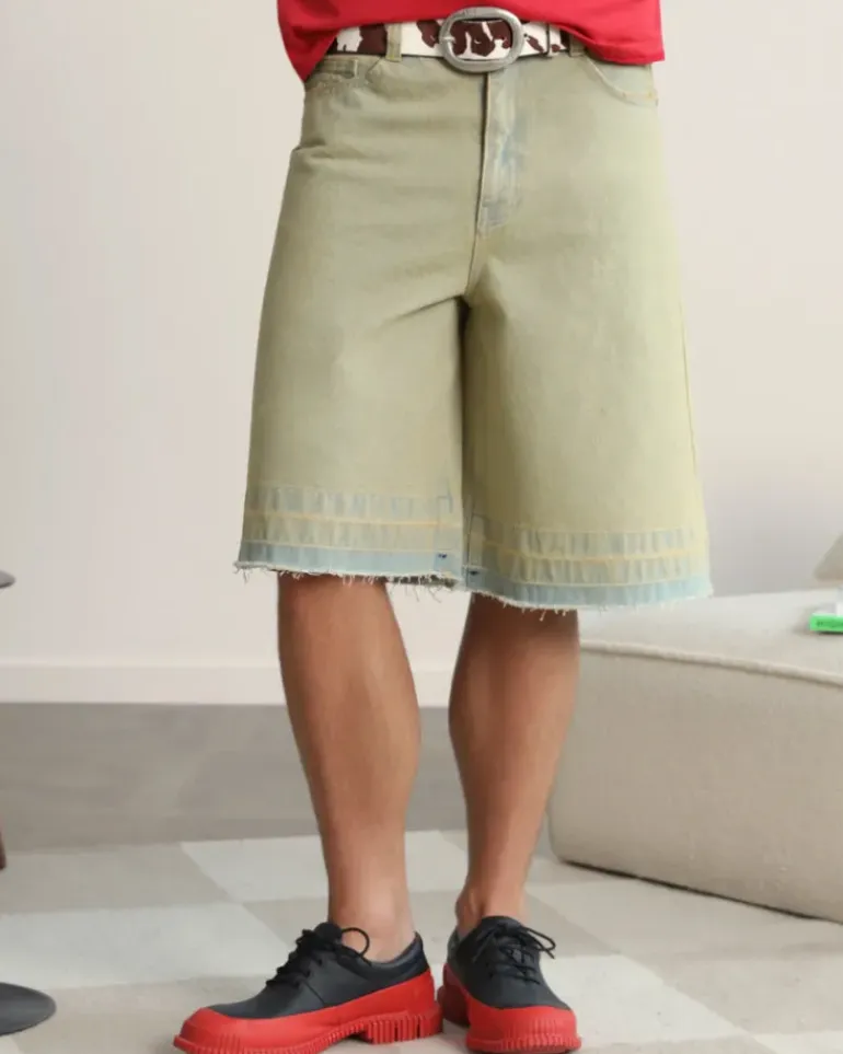 Pantalón Corto Baggy Sand Wash Old Denim