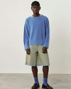 Pantalón Corto Baggy Sand Wash Old Denim