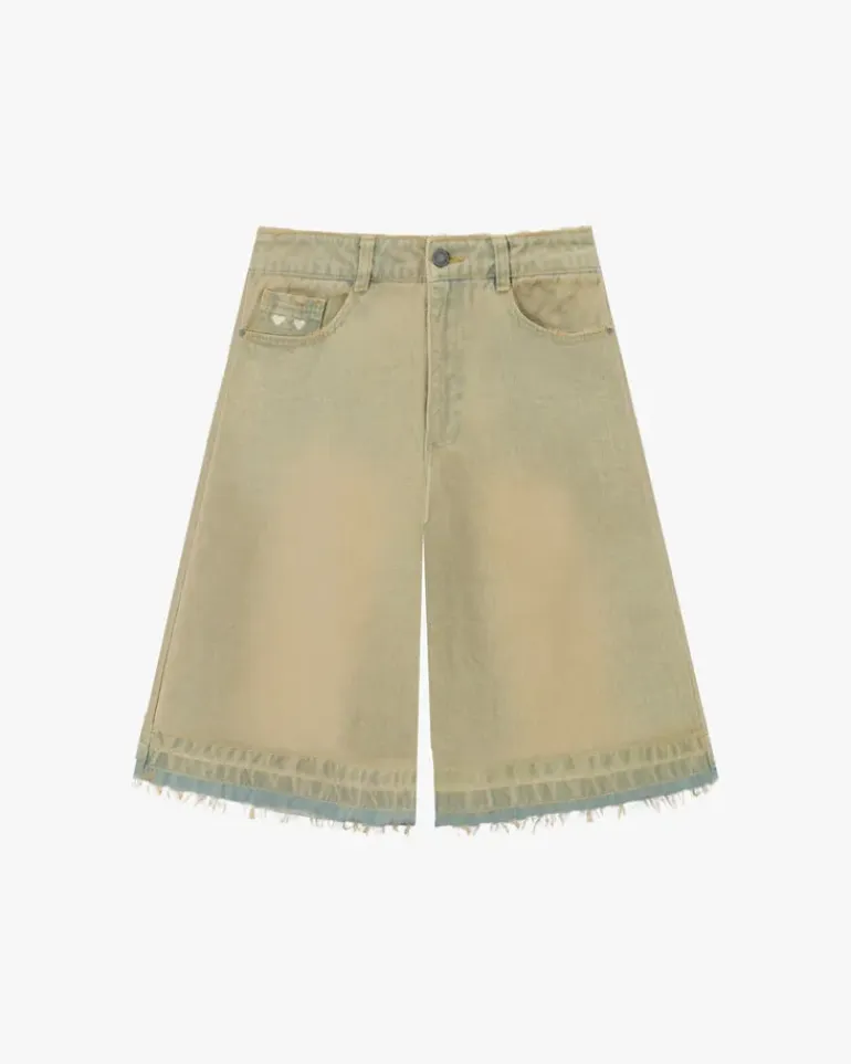 Pantalón Corto Baggy Sand Wash Old Denim