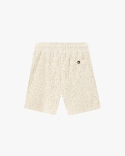 Pantalón Corto Blanco Crema