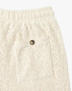 Pantalón Corto Blanco Crema