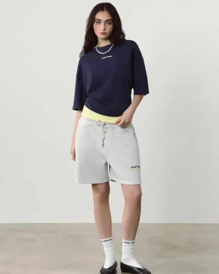 Pantalón Corto Cult Kid Blanco Crema