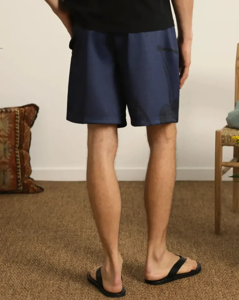 Pantalón Corto Mesh Azul Marino