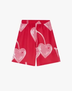 Pantalón Corto Mesh Rojo
