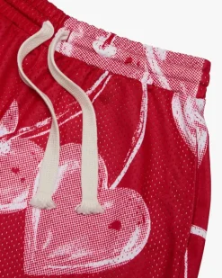 Pantalón Corto Mesh Rojo
