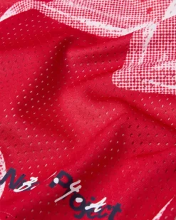 Pantalón Corto Mesh Rojo