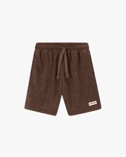 Pantalón Corto Romantica Marrón