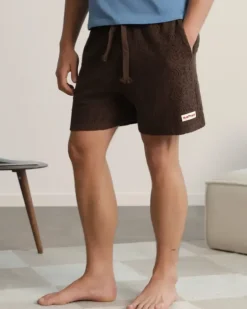 Pantalón Corto Romantica Marrón