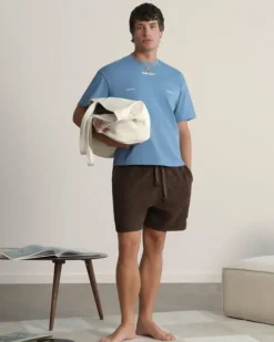 Pantalón Corto Romantica Marrón