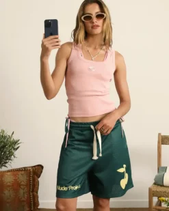 Pantalón Corto Solid Mesh Verde