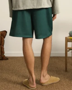 Pantalón Corto Solid Mesh Verde