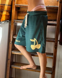 Pantalón Corto Solid Mesh Verde