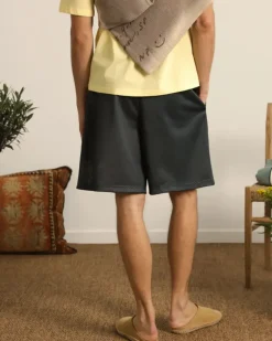 Pantalón Corto Solid Mesh Negro