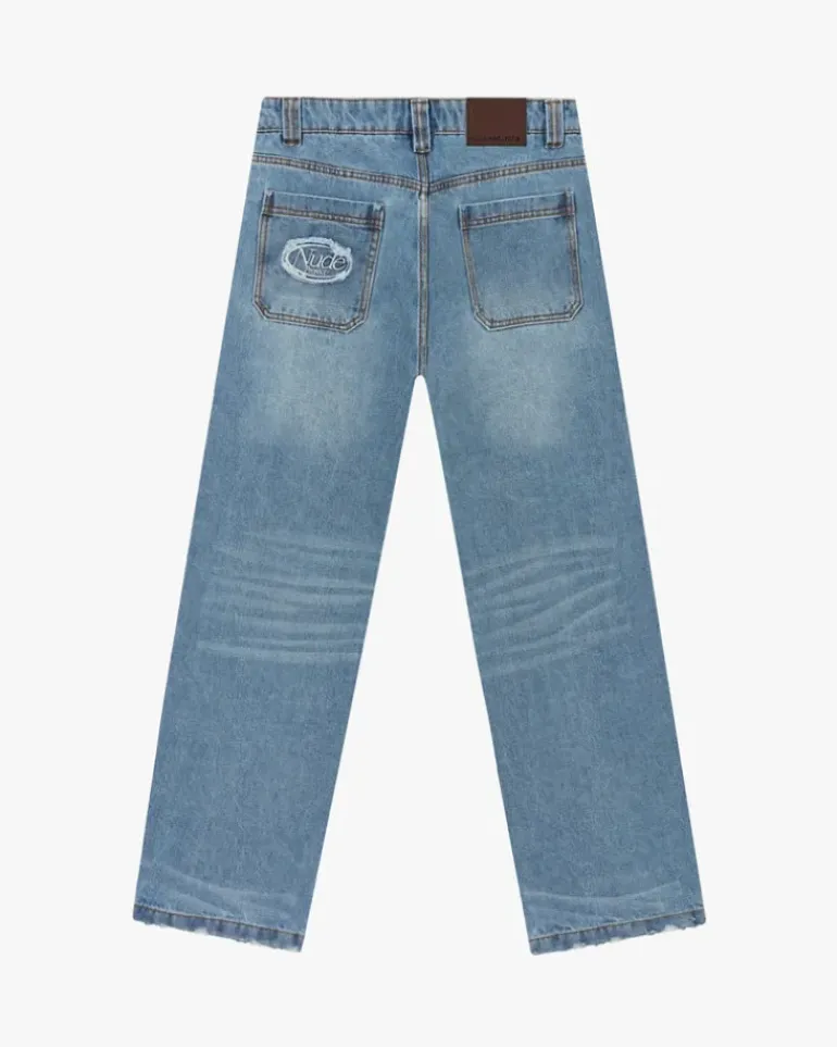 Pantalón Vaquero Básico Azul
