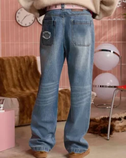 Pantalón Vaquero Básico Azul