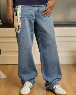 Pantalón Vaquero Básico Azul
