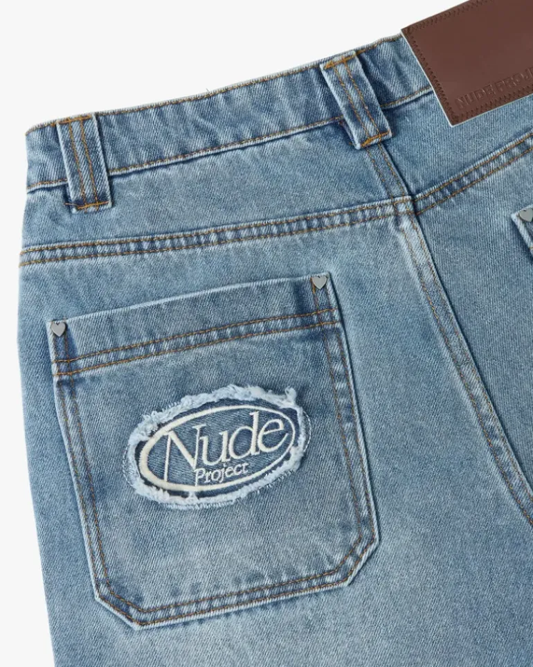 Pantalón Vaquero Básico Azul