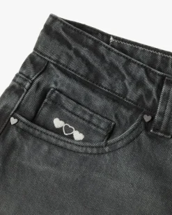 Pantalón Vaquero Básico Negro