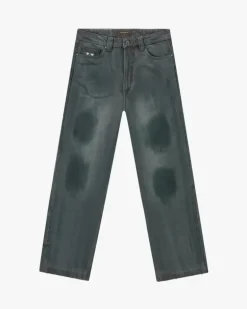 Pantalón Vaquero Verde Washed