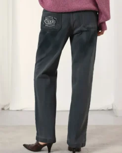 Pantalón Vaquero Verde Washed