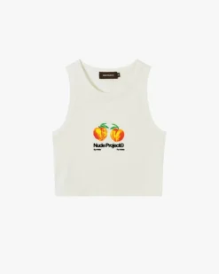 Pessego Tank Top Off-White