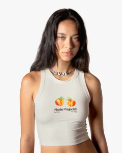 Pessego Tank Top Off-White