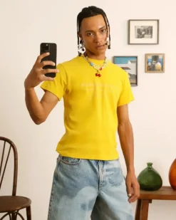 Poblenou Tee Yellow