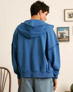 Poblenou Zipper Blue