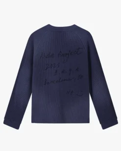Polo Global Soon Waffle Azul Marino