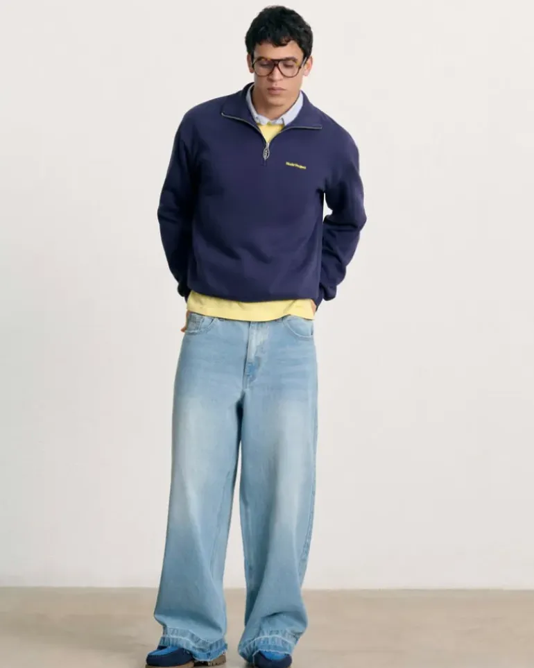 Quarter Zip Origins Azul Marino