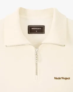 Quarter Zip Origins Blanco Crema