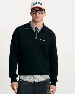 Quarter Zip Origins Negro