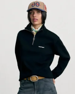 Quarter Zip Origins Negro
