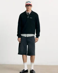Quarter Zip Origins Negro