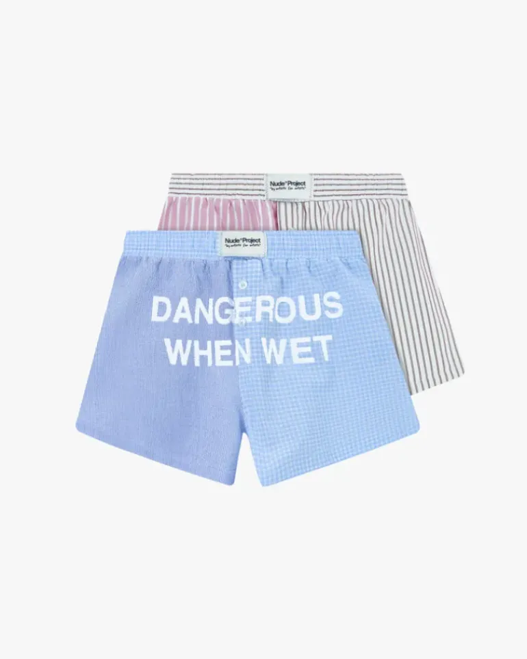 Sleek Stripes Boxers Pwk/Dww 2Xpack