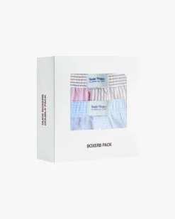 Sleek Stripes Boxers Pwk/Dww 2Xpack
