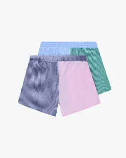 Sleek Stripes Boxers Pwk/Tps 2Xpack