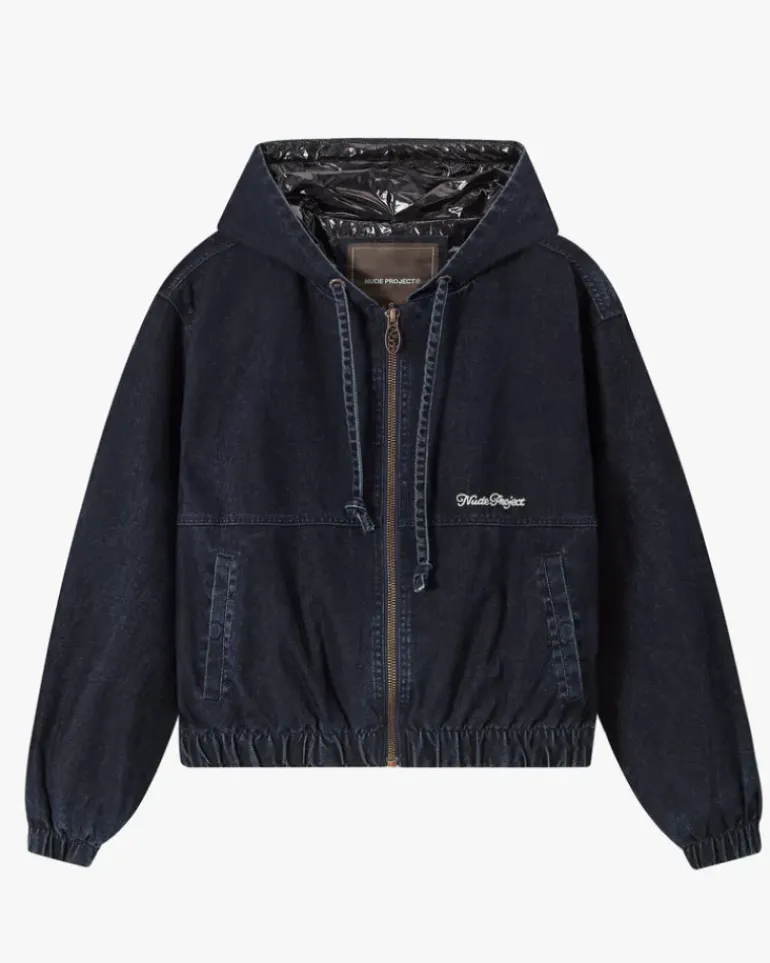 Soft Velvet Denim Jacket