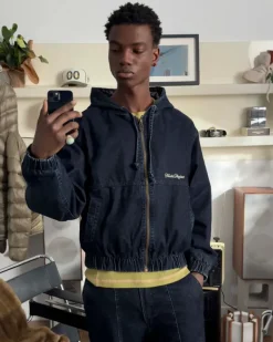 Soft Velvet Denim Jacket