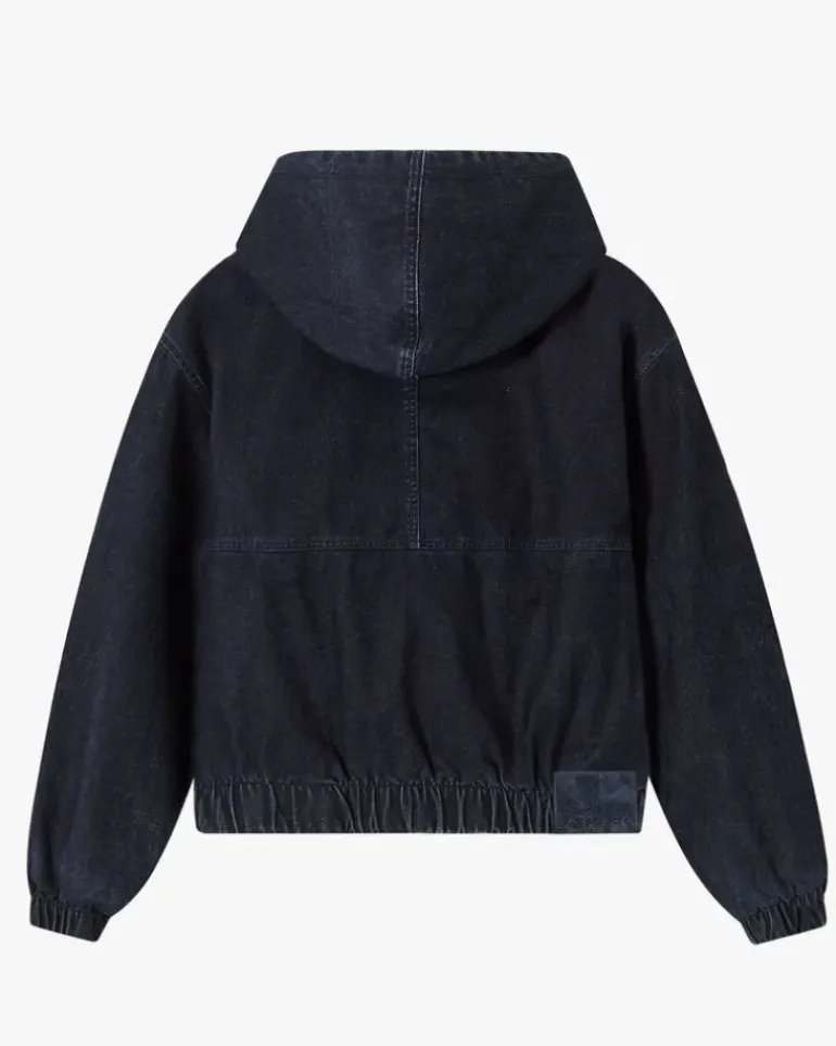 Soft Velvet Denim Jacket