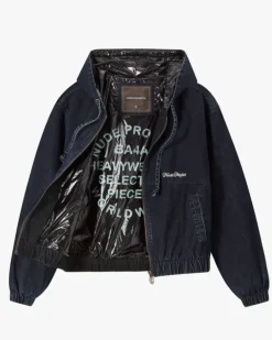 Soft Velvet Denim Jacket
