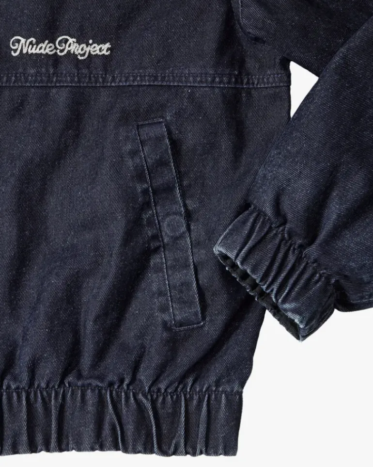 Soft Velvet Denim Jacket