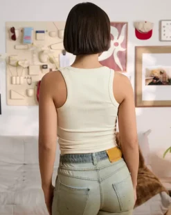 Sophisticated Pleasure Tank Top Marshmallow